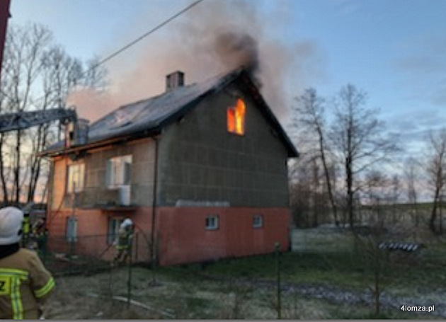  Foto: Pożar w Taraskowie