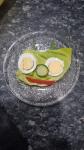 Foto: Zdrowe śniadanko przygotowane własnoręcznie przez Kubusia