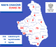 Zakażenia koronawirusem w poszczególnych powiatach województwa podlaskiego. Stan na 14 kwietnia 2020 r.