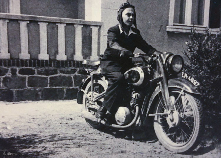 Na motocyklu, wczesne lata 50.