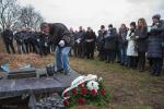 Foto: Pogrzeb poety na drozdowskim cmentarzu