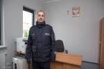 Foto: Asp. szt. Mariusz Gołąbek, kierownik Posterunku Policji w Nowogrodzie