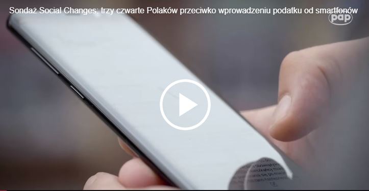  Foto: Sondaż Social Changes: trzy czwarte Polaków przeciwko wprowadzeniu podatku od smartfonów