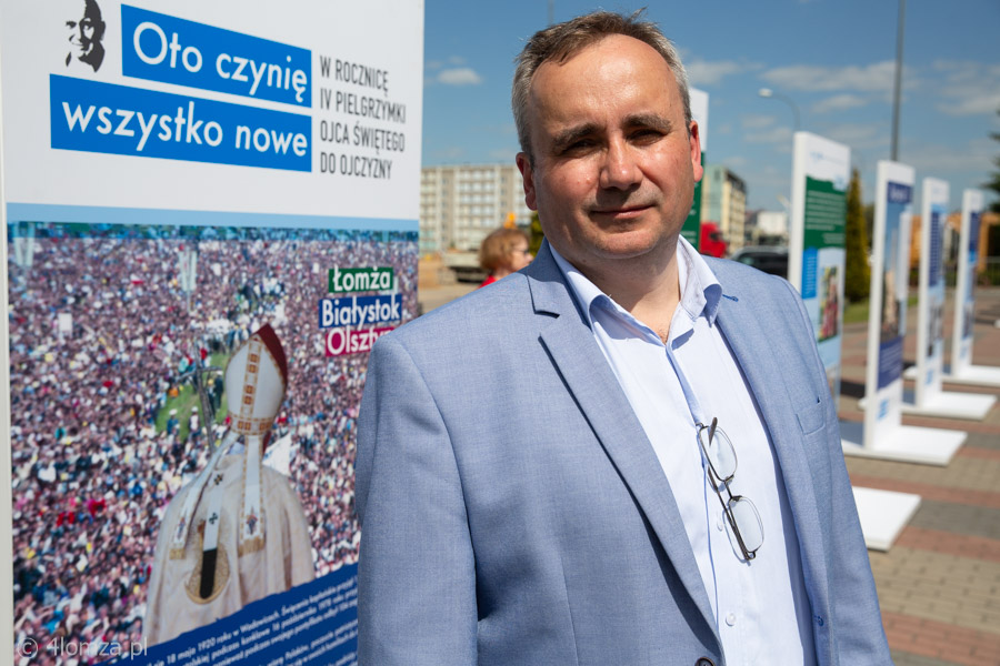 Zbigniew Zalewski, autor fotografii papieża z Łomży