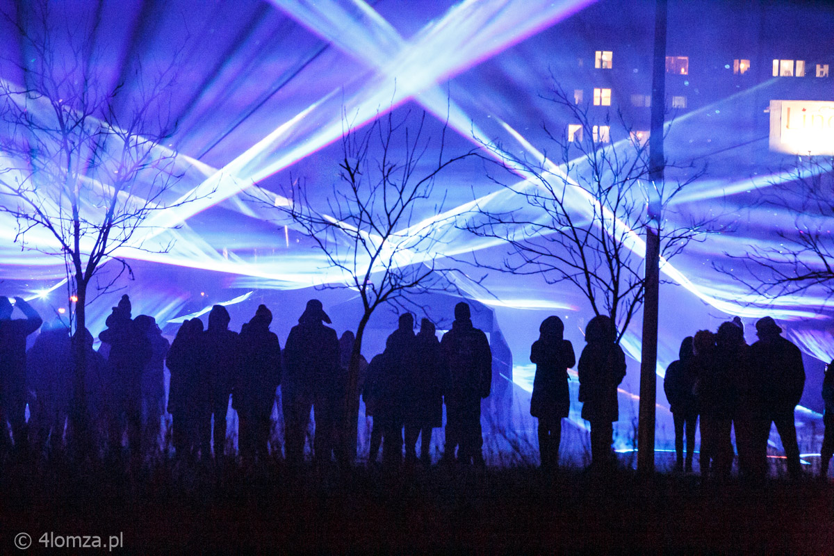 Laserowe światełko do nieba