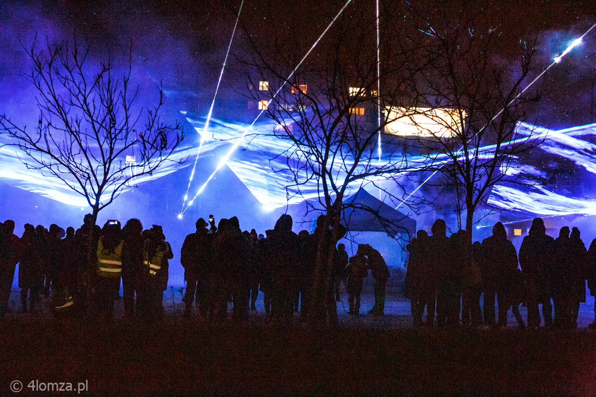 Laserowe światełko do nieba