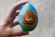 Jajka wielkanocne "z ręcznie namalowanym logotypem Łomży"