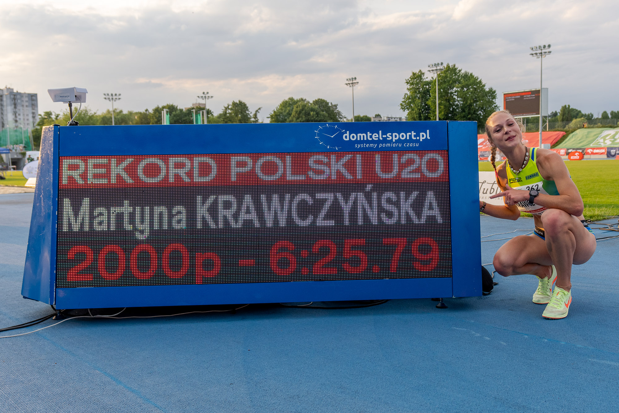Martyna Krawczyńska, (fot. Facebook PZLA)