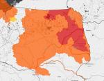 Foto: Mapa ostrzeżeń hydrologicznych, źródło IMGW PIB