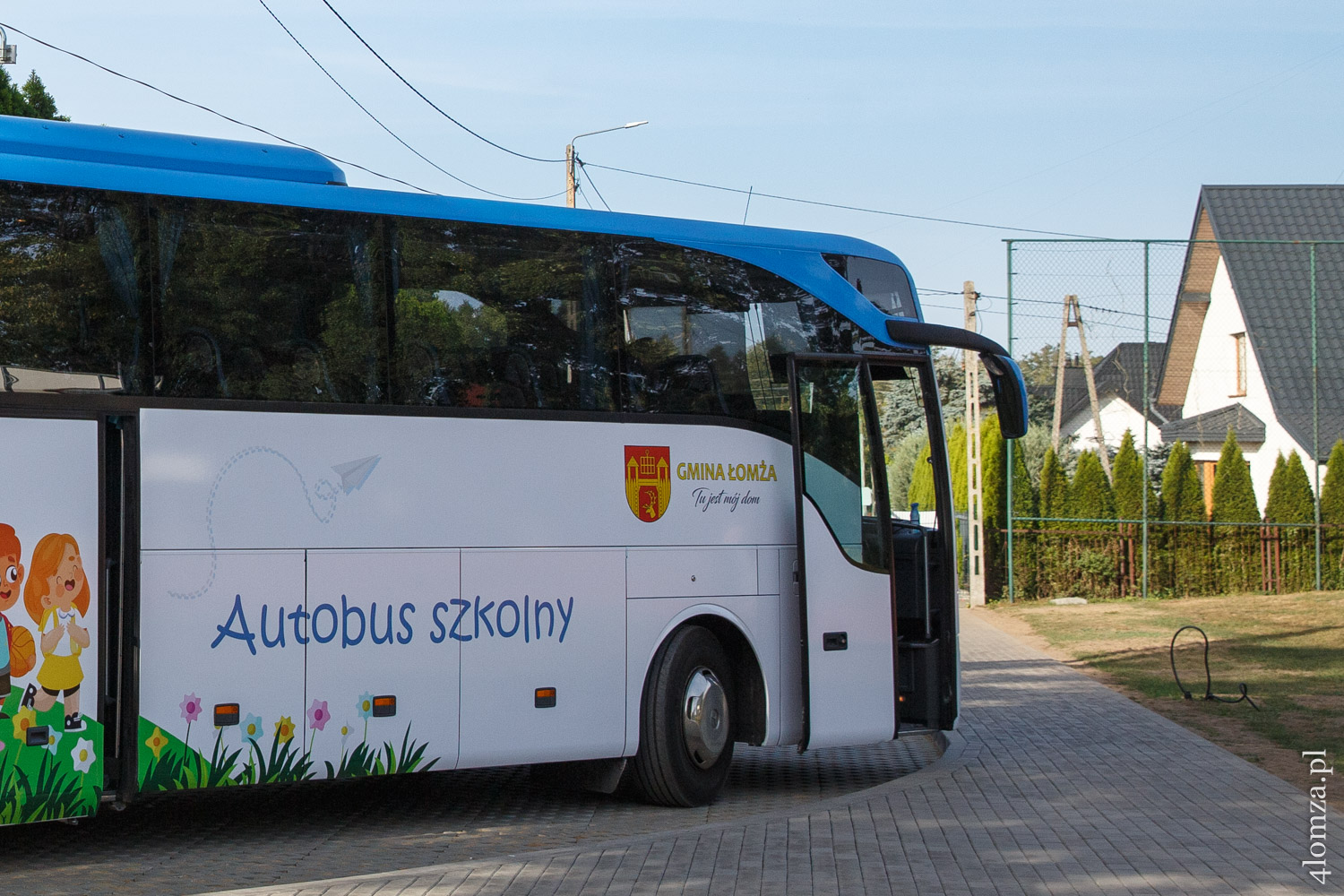 Autobus szkolny Gminy Łomża