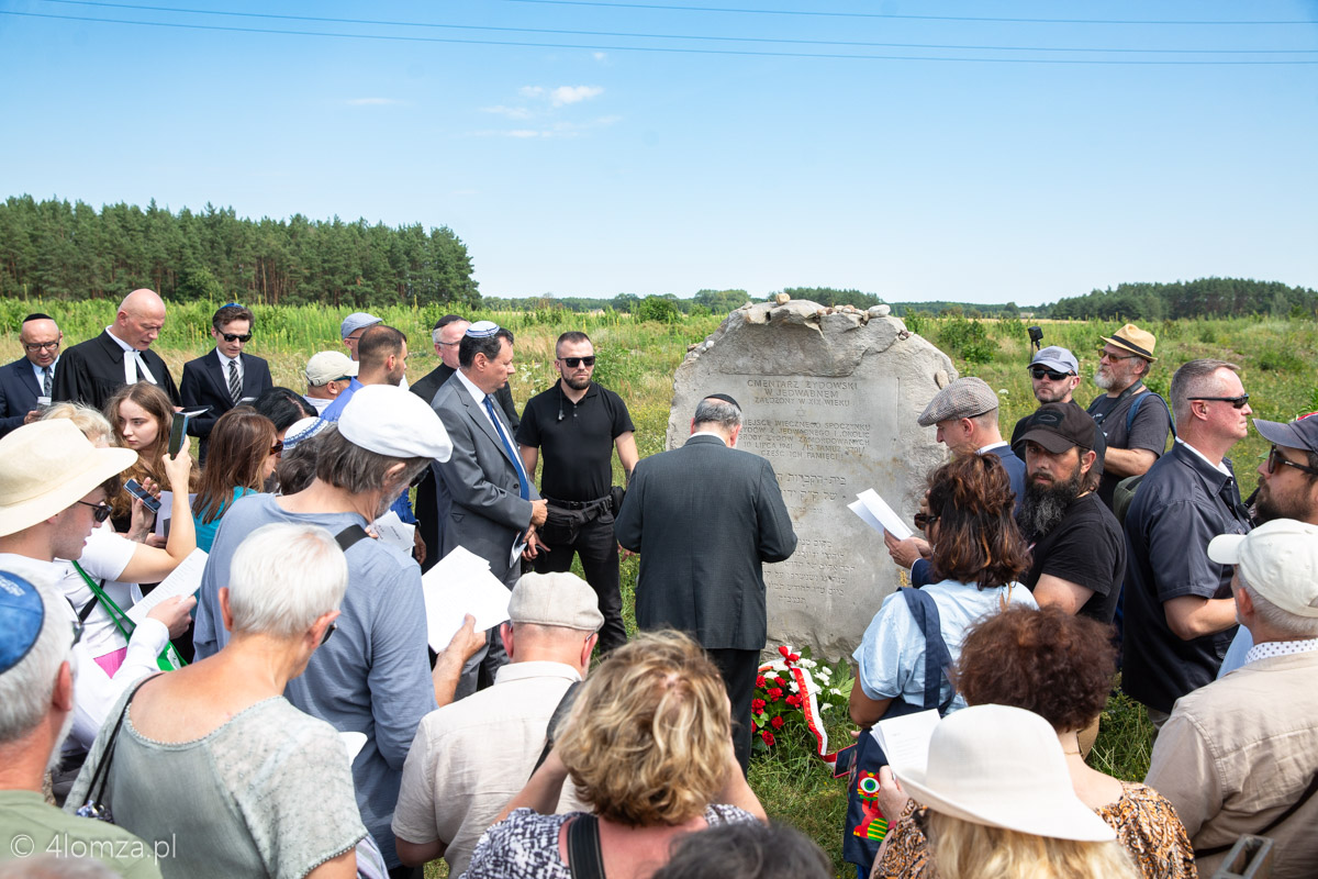 Kirkut (cmentarz żydowski) w Jedwabnem