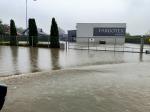 Foto: Potężna ulewa zalała ulice i budynki w Łomży i ...